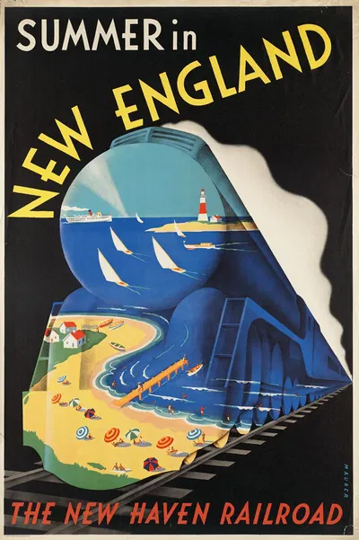 Summer in New England by Sascha Maurer — digital art print download