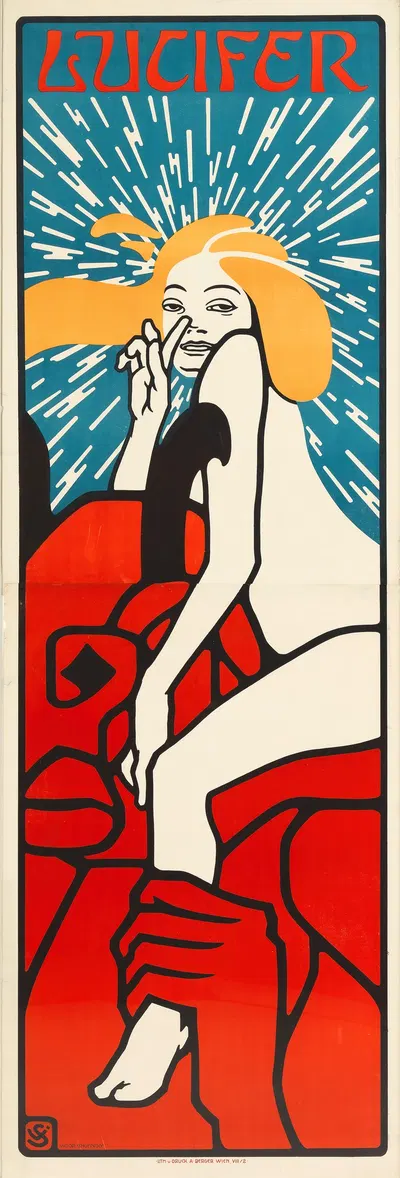 Lucifer by Виктор Шуфинский, 1913 — digital art print download