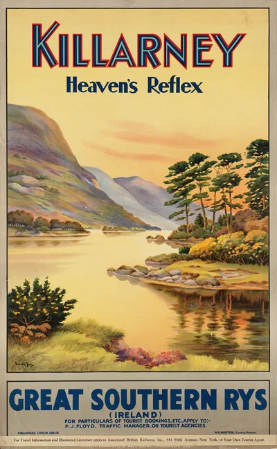 Killarney. Heaven's reflex by Walter Till — digital art print download