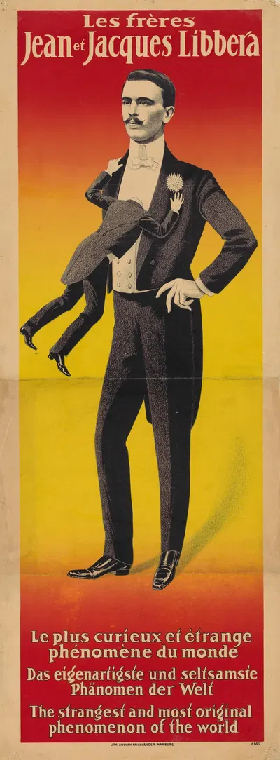 Die Brüder Jean und Jacques Libbera by Адольф Фридлендер Лит., 1913 — digital art print download