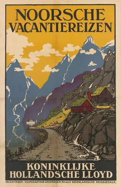 Noorsche Vacantiereizen by Альберт Хемельман, 1926 — digital art print download