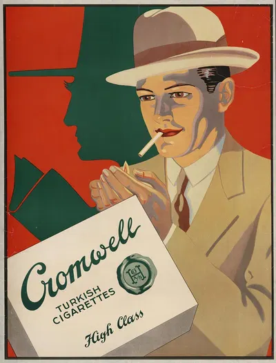 Cromwell Turkish cigarettes, high class by Alf Ellingsen — digital art print download