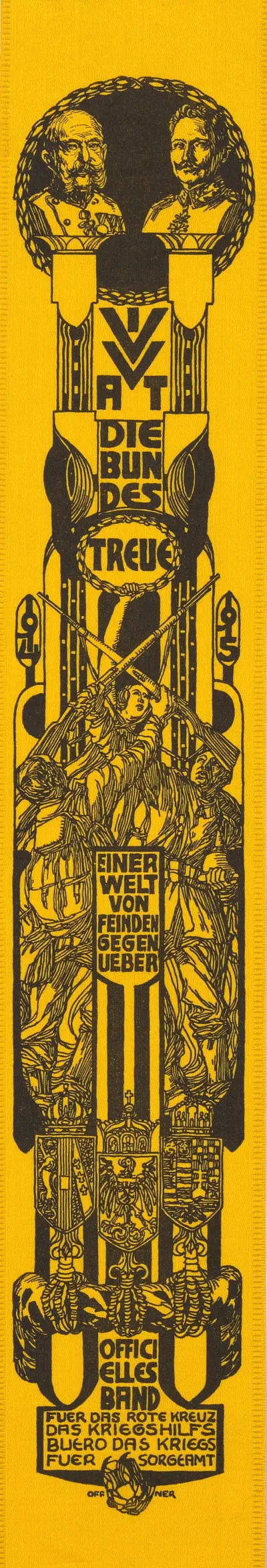 Vivat die Bundestreue by Alfred Offner, 1915 — digital art print download
