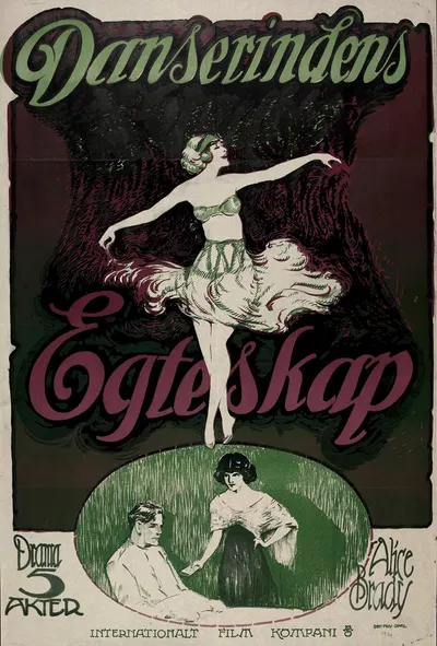 Danserindens Egteskap. Drama 5 akter. Alice Brady by Den Private Opmaaling, 1921 — digital art print download