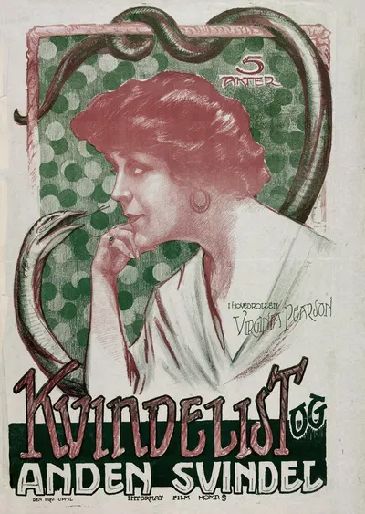 Kvindelist og anden svindel by Den Private Opmaaling, 1920 — digital art print download