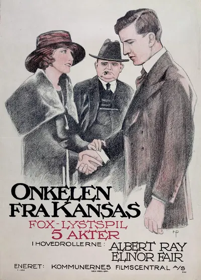 Onkelen fra Kansas by Den Private Opmaaling, 1920 — digital art print download