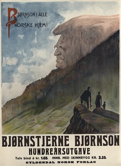 Bjørnstjerne Bjørnson; hundreårsutgave by Густав Лэрюм, 1931 — digital art print download