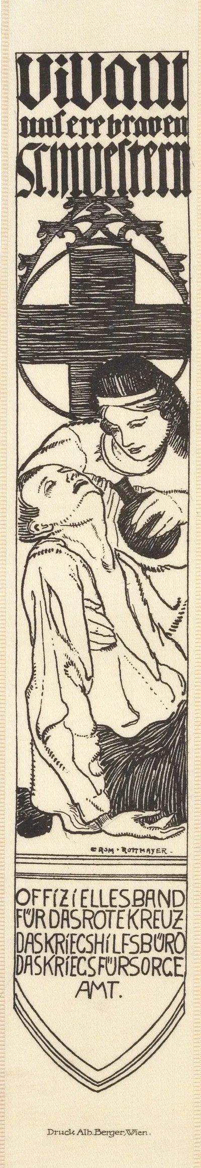 Vivant unsere braven Schwestern by Германн Гром-Роттмайер, 1915 — digital art print download
