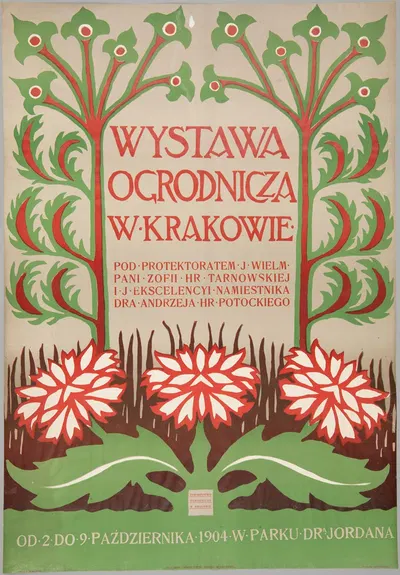Wystawa Ogrodnicza w Krakowie by Ян Буковский, 1904 — digital art print download