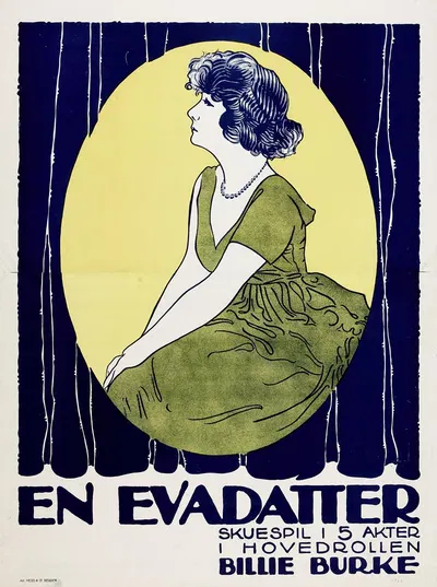 En Evadatter by Jul. Hess & Co., 1920 — digital art print download