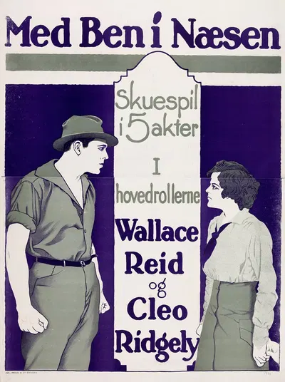 Med ben i næsen by Jul. Hess & Co., 1920 — digital art print download