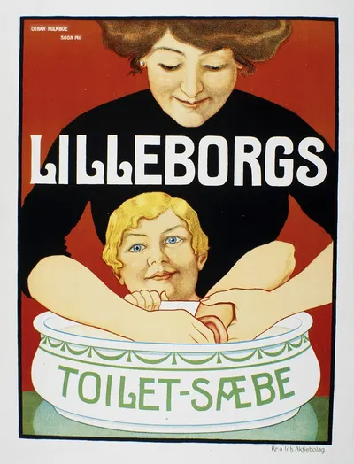 Lilleborgs Toilet-sæbe by Отар Хольмбо — digital art print download