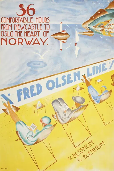 Fred. Olsen Line by Otto von Hanno — digital art print download