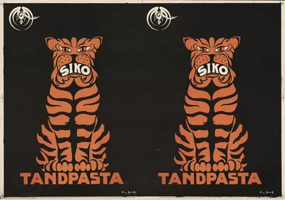 Siko tandpasta by Otto von Hanno, 1925 — digital art print download