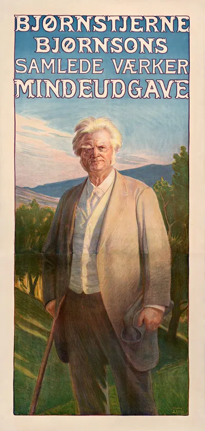 Bjørnstjerne Bjørnsons Samlede Værker, Mindeudgave by Педер Северин Крёер, 1910-1911 — digital art print download