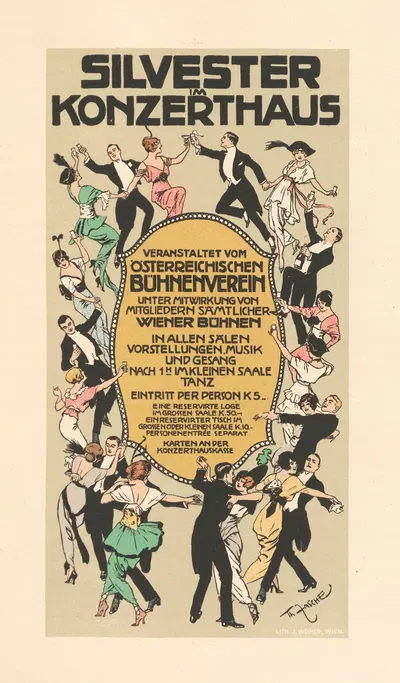 Silvester im Konzerthaus by Theodor Zasche — digital art print download