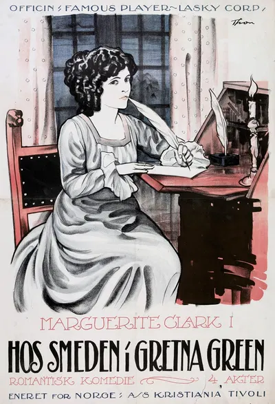 Marguerite Clark i Hos smeden i Gretna Green by Thon & Co., 1920 — digital art print download