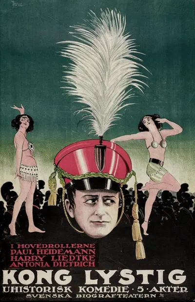 Kong Lystig by Thormod, 1920 — digital art print download