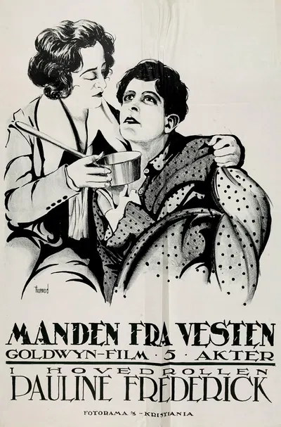 Manden fra vesten by Thormod, 1922 — digital art print download