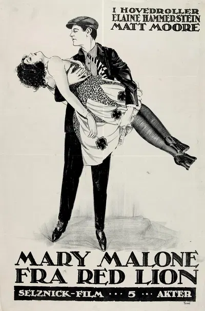 Mary Malone fra Red lion by Thormod, 1922 — digital art print download
