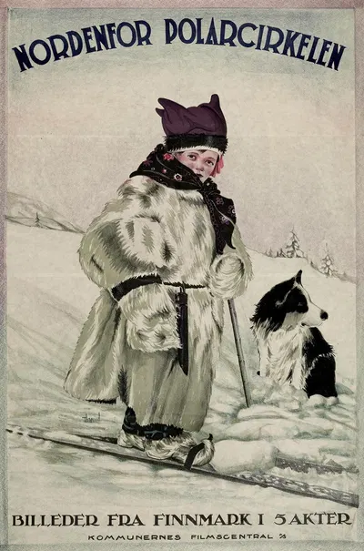 Nordenfor Polarcirkelen by Thormod, 1923 — digital art print download