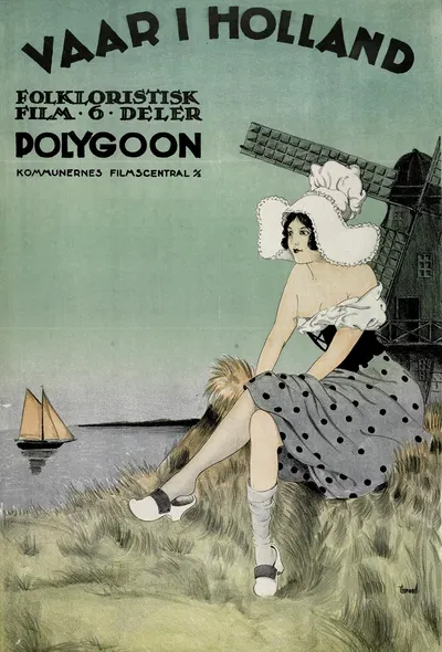 Vaar i Holland by Thormod, 1922 — digital art print download