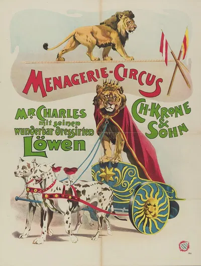 Menagerie-Circus by Адольф Фридлендер Лит., 1899 — digital art print download