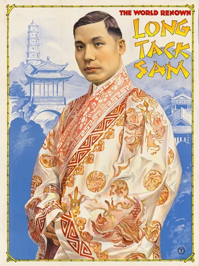 The World Renown Long Tack Sam by Адольф Фридлендер Лит., 1919 — digital art print download
