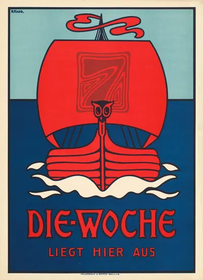 Die Woche liegt hier aus by Albert Knab — digital art print download