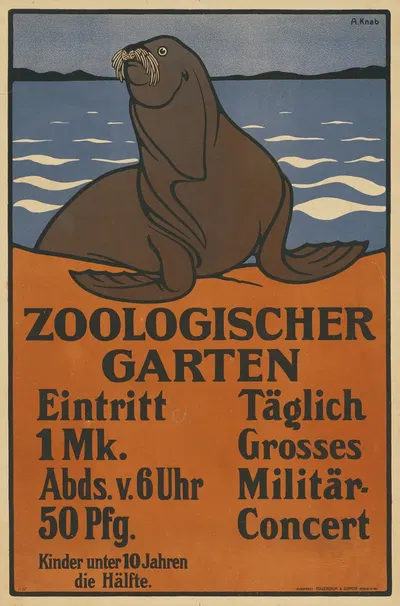 Zoologischer Garten by Albert Knab, 1903 - 1904 — digital art print download