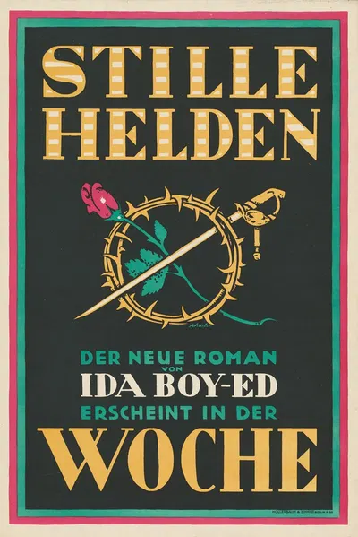 Stille Helden. Der neue Roman von Ida Boy-Ed erscheint in der Woche by Albert Schaefer-Ast, 1914 — digital art print download