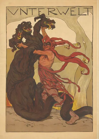 Unterwelt by Анджело Янк, 1896 — digital art print download