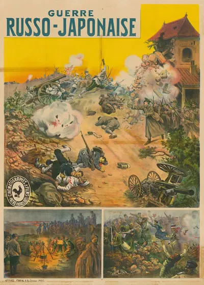 Guerre Russo-Japonaise by Cândido de Faria, 1905 — digital art print download