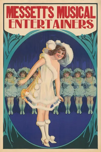 Messett's Musical Entertainers by Donaldson Lith. Co — digital art print download
