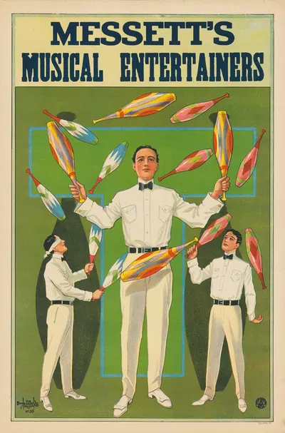 Messett's Musical Entertainers by Donaldson Lith. Co — digital art print download