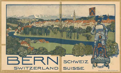 Bern Schweiz Switzerland Suisse by Эмиль Кардина, 1906 — digital art print download
