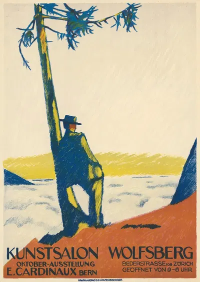 Cardinaux-Ausstellung Kunstsalon Wolfsberg by Эмиль Кардина, 1913 — digital art print download