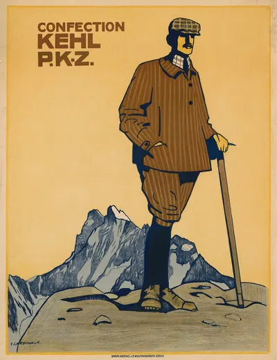P. K. Z. Confection Kehl by Эмиль Кардина, 1908 — digital art print download