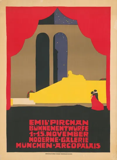 Emil Pirchan Bühnenentwürfe by Emil Pirchan, 1912 — digital art print download