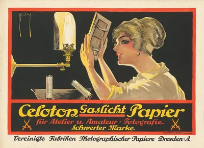 Celoton Gaslicht Papier by Ernst Deutsch, 1913 - 1914 — digital art print download