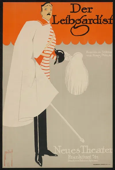 Der Leibgardist by Ernst Deutsch, 1911 — digital art print download
