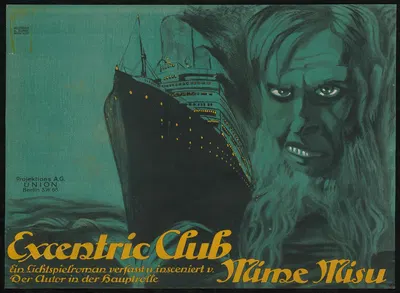 Excentric Club by Ernst Deutsch, 1913 — digital art print download