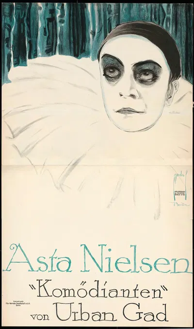 Komödianten by Ernst Deutsch, 1913 — digital art print download
