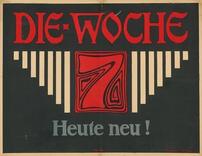 Die Woche by Eugen Morwek, 1905 — digital art print download