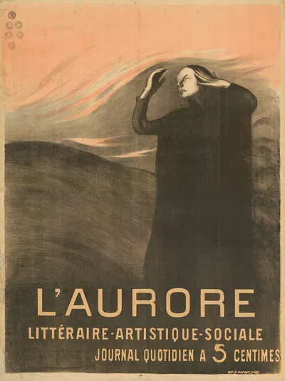 L'Aurore. Journal littéraire, artistique, sociale by Eugène Carriere, 1897 — digital art print download