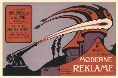 Moderne Reklame. Franz Christophe by Franz Christophe, 1902 — digital art print download