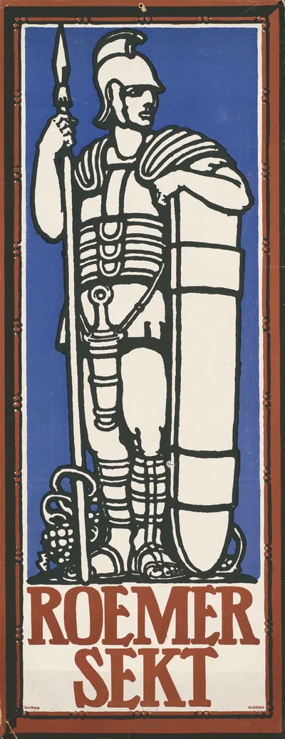 Römer Sekt by Франц Франке, 1914 — digital art print download