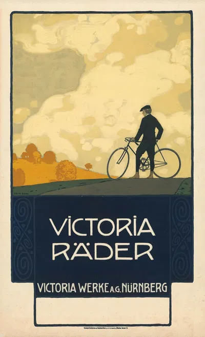 Victoria Räder by Fritz Rehm, 1912 — digital art print download