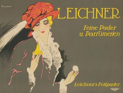 Leichner. Feine Puder und Parfüm by Фриц Румпф, 1910 - 1913 — digital art print download