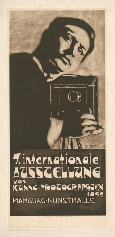 7. Internationale Ausstellung von Kunst-Photographien 1899 by Georg Einbeck, 1899 — digital art print download